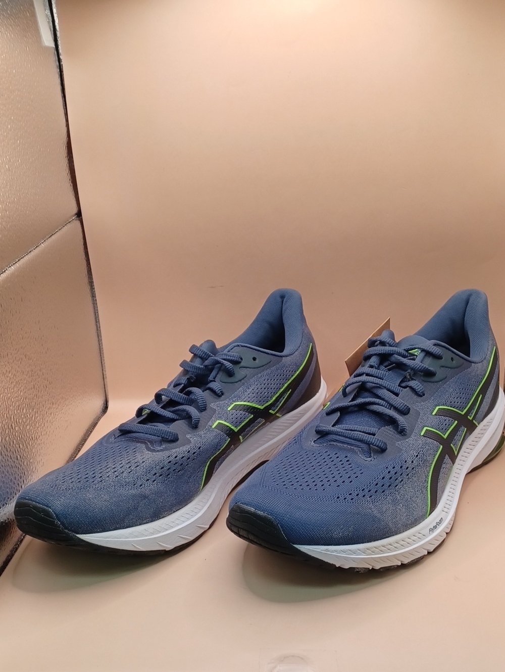 ASICS GT-1000 12 Mens Shoes-Blue/Lime Size 12 US